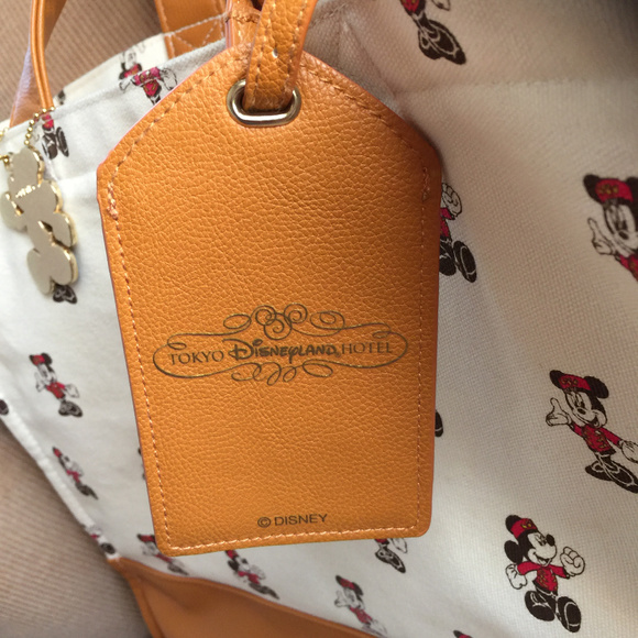NWT TOKYO DISNEYLAND HOTEL MICKEY MOUSE TOTE - Picture 5 of 7